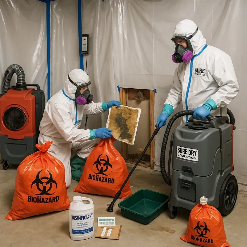 Contaminated Water Handling Protocols process in Wilton, ME